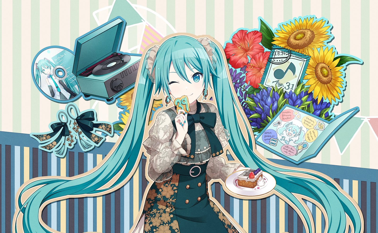 初音未来 2023 生日卡